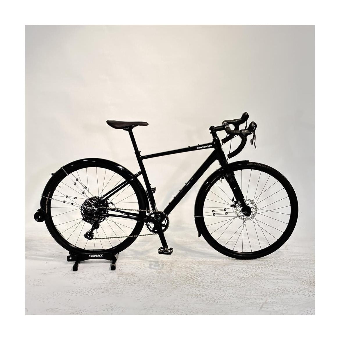 Begagnad Gravelcykel Cannondale Topstone 4 Svart