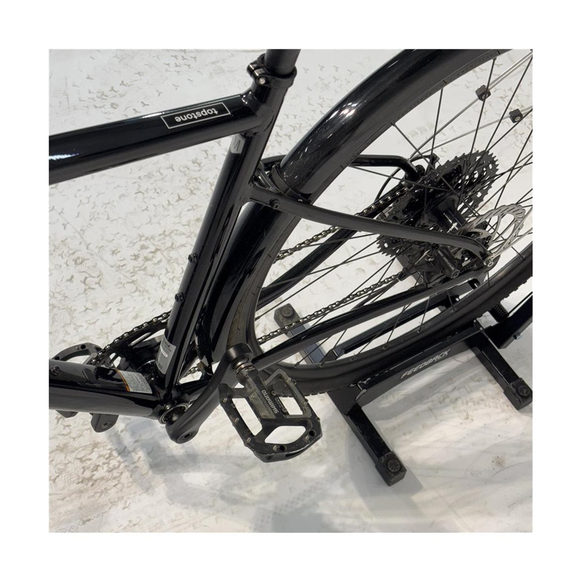 Begagnad Gravelcykel Cannondale Topstone 4 Svart