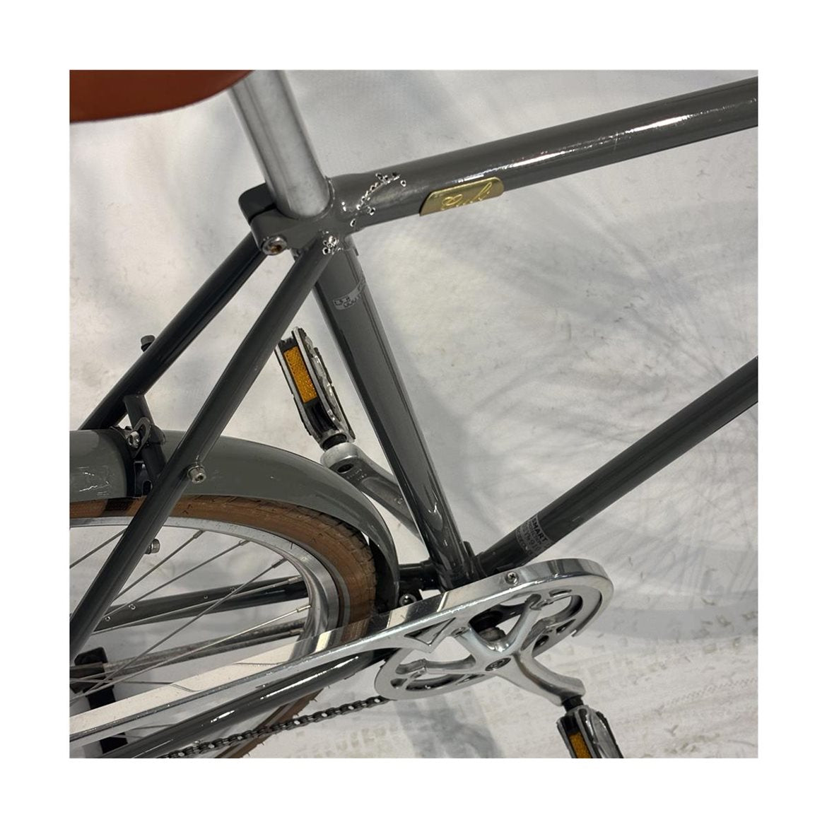 Begagnad Herrcykel Bike by Gubi 7-Växlar Fotbroms Grå