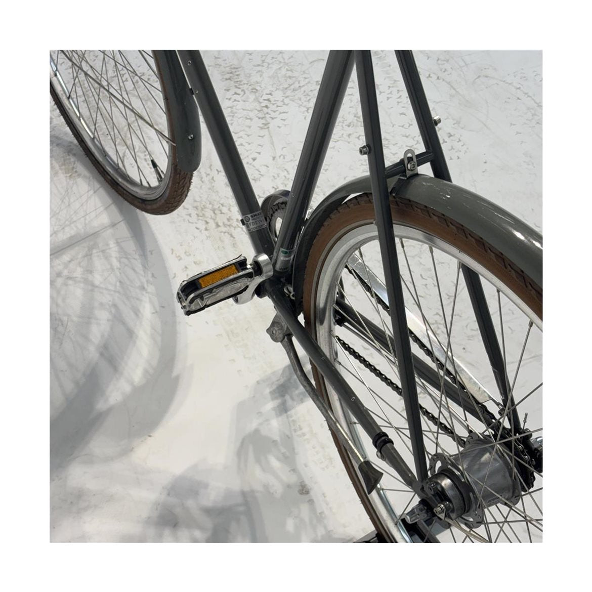 Begagnad Herrcykel Bike by Gubi 7-Växlar Fotbroms Grå