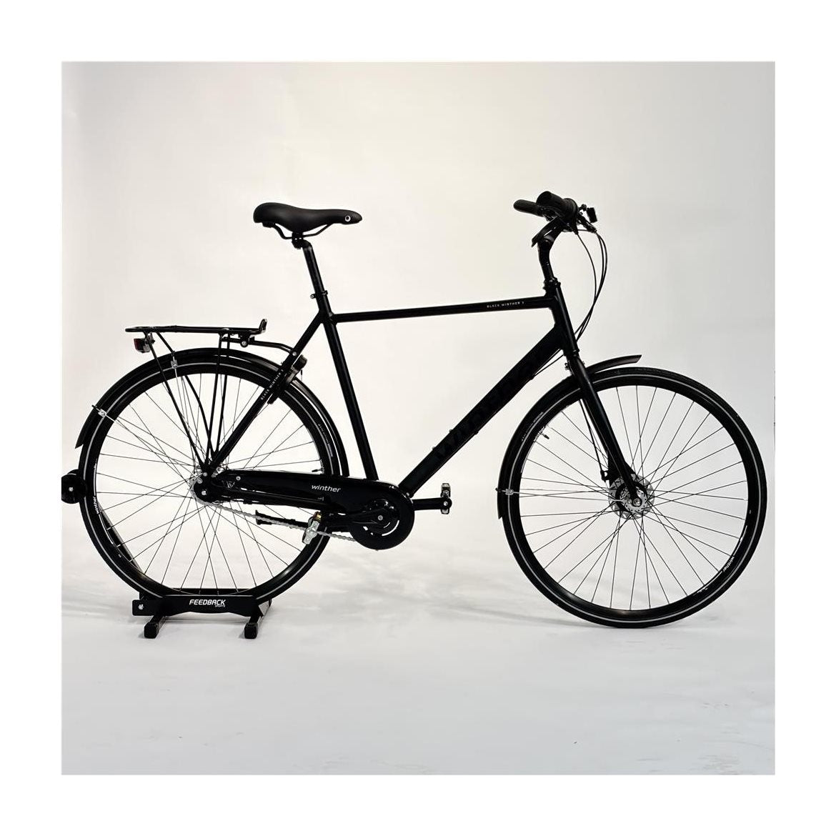 Begagnad Herrcykel Black Winther 3