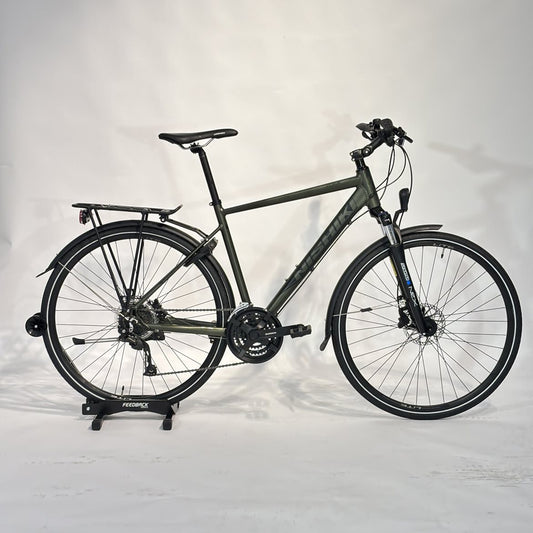Begagnad Hybridcykel Nishiki XC Five Herr Djungelgrön