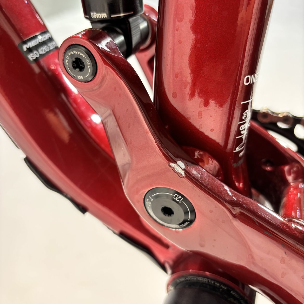 Begagnad Mountainbike Merida One-Twenty 600 Red/Black