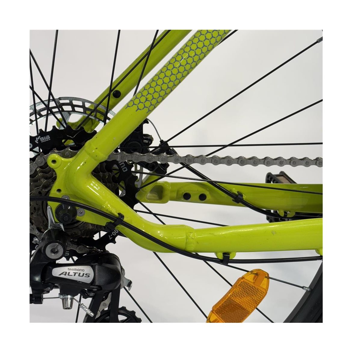 Begagnad MTB Kross Hexagon 2.0 Lime/Blue
