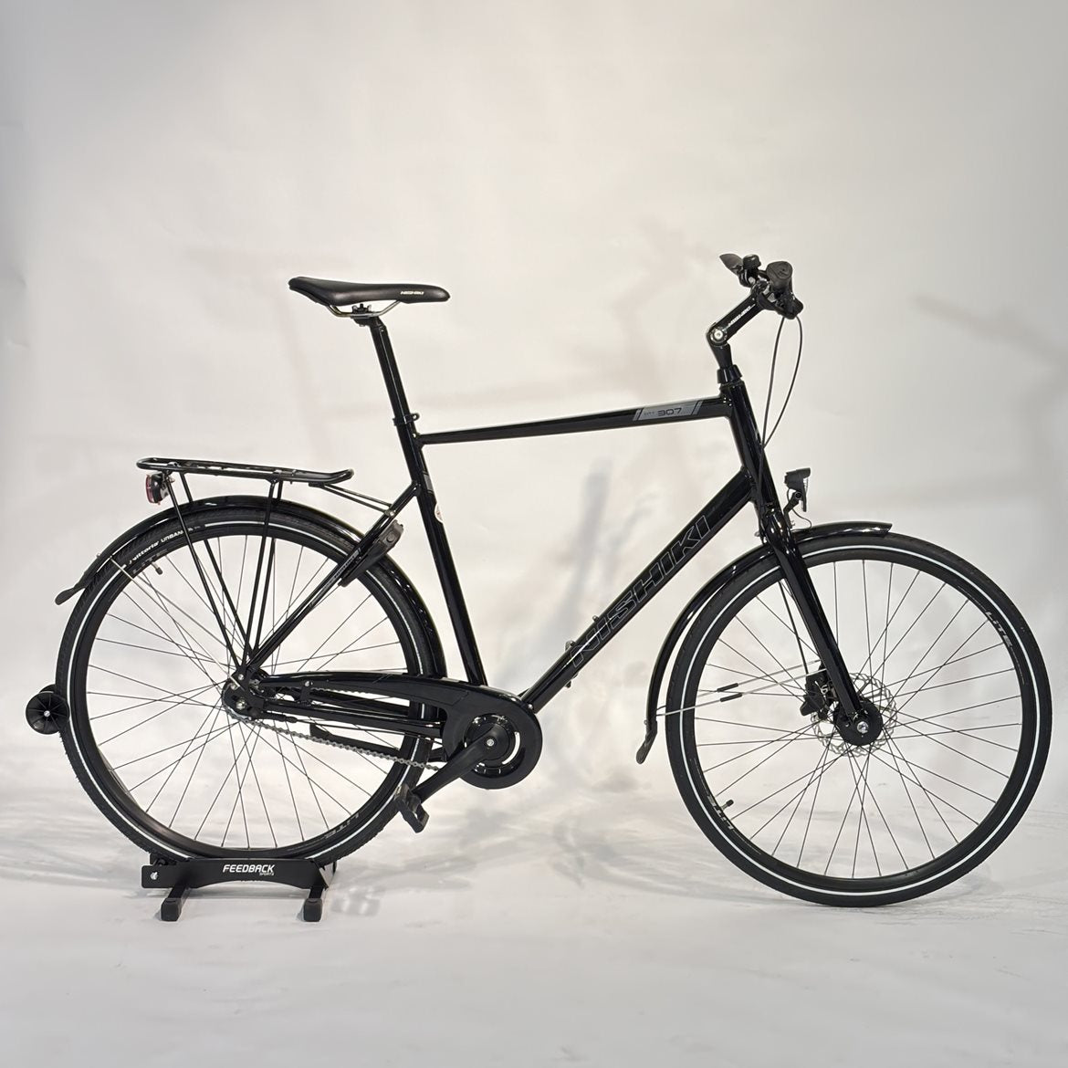 Begagnad Nishiki City 307 Herrcykel Pianosvart