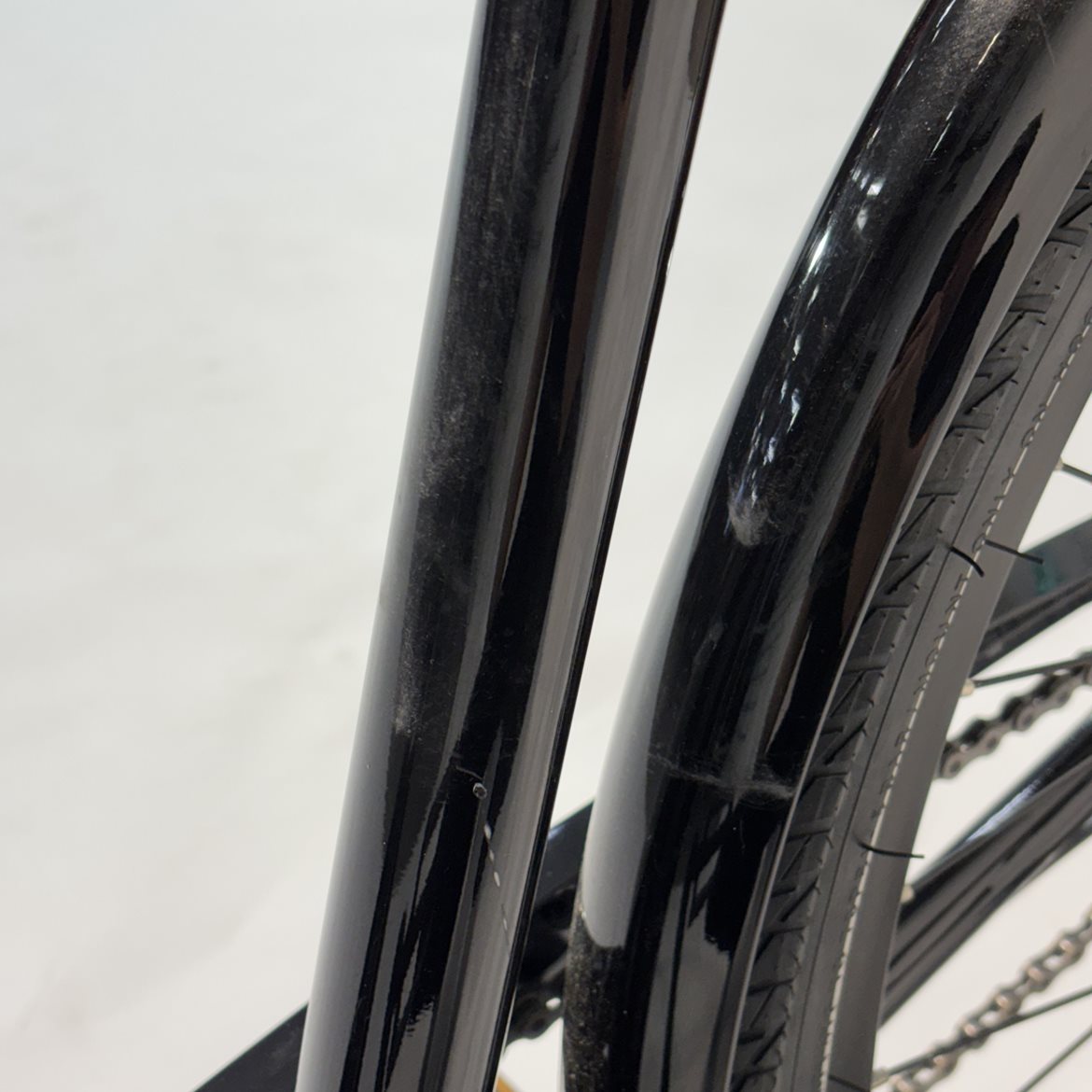 Begagnad Nishiki City 307 Herrcykel Pianosvart