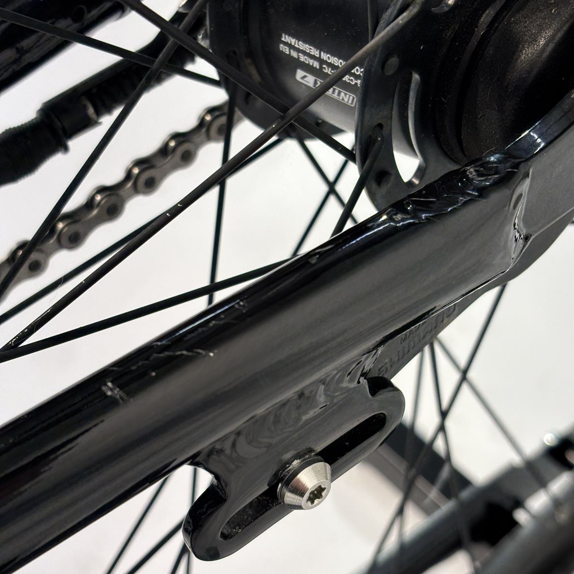 Begagnad Nishiki City 307 Herrcykel Pianosvart