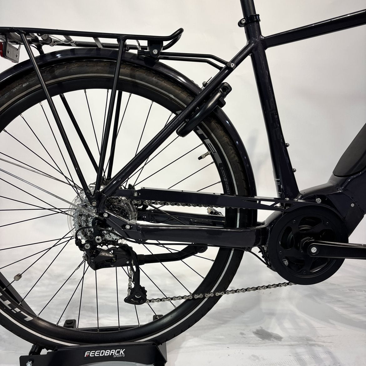 Begagnad Nishiki Pro SLE Herr Elhybrid Koksgrå