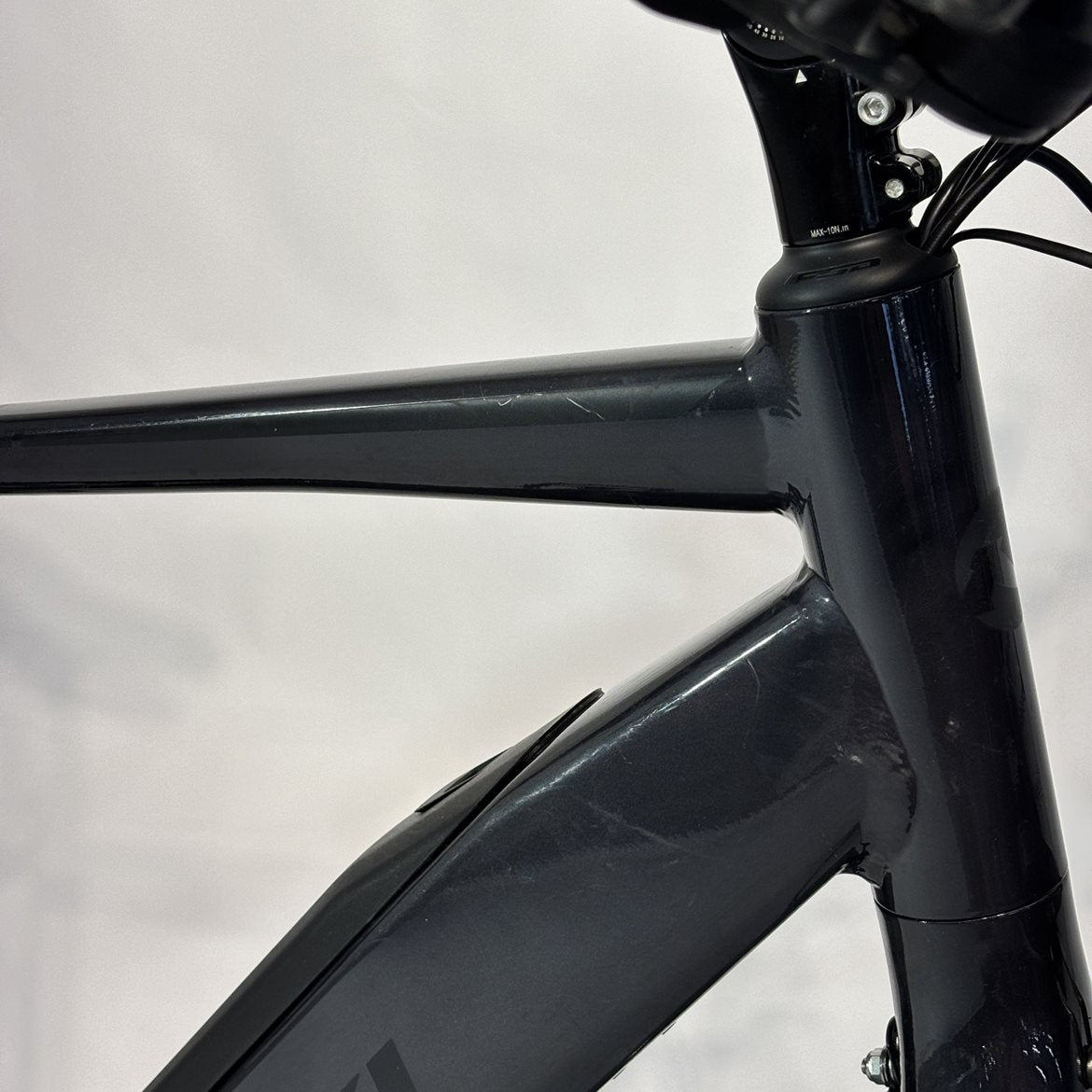 Begagnad Nishiki Pro SLE Herr Elhybrid Koksgrå