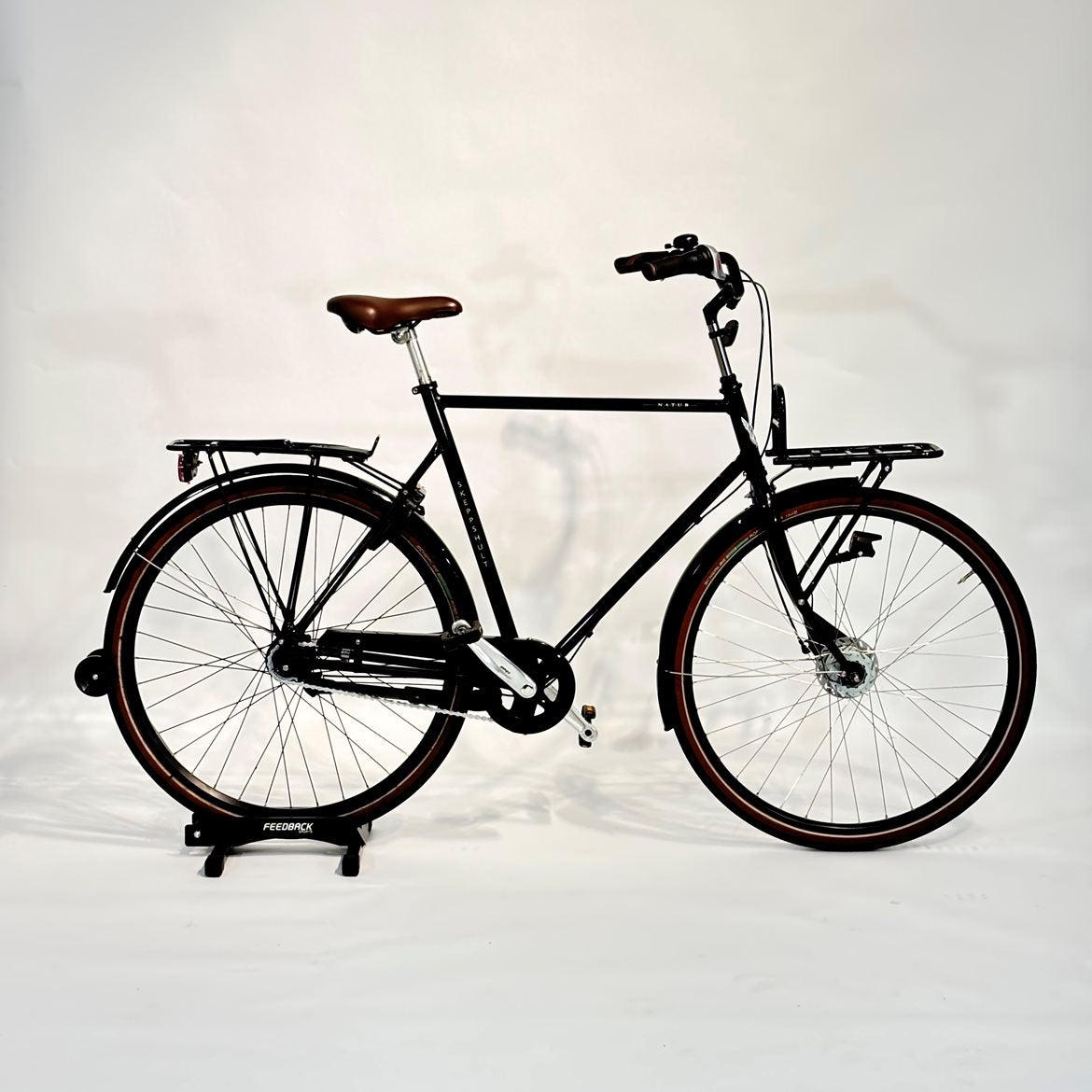 Begagnad Skeppshult Natur Herrcykel Spegelsvart