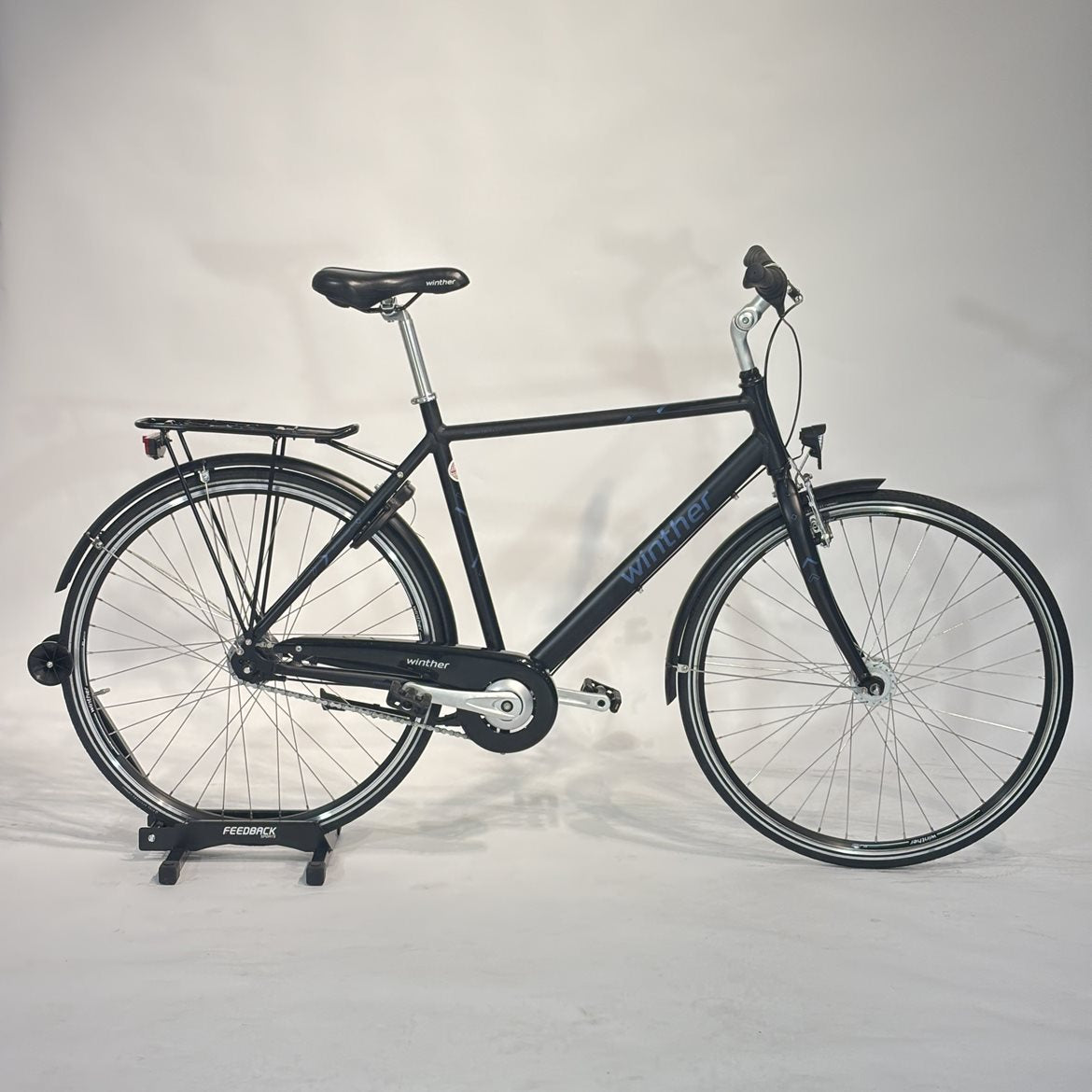 Begagnad Winther Sprite Gent Alu Herrcykel Dark Blue/Shiny Blue
