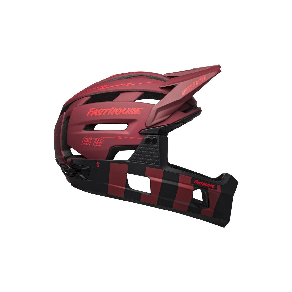 Bell Cykelhjälm Mtb Super Air R Spherical Mips Mat Red/Black