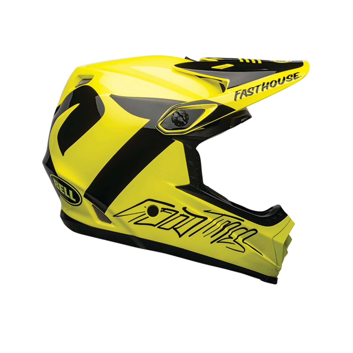 Cykelhjälm Bell Full-9 Fusion Mips gul/svart