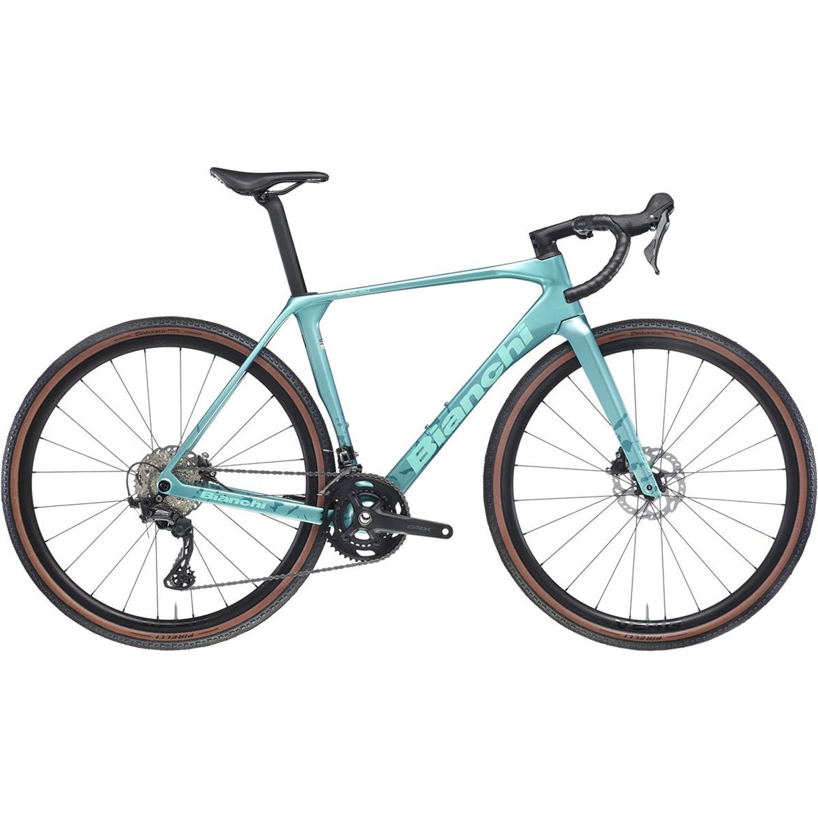 Bianchi Gravelbike Impulso Comp GRX Celeste Metallic