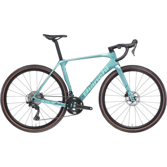 Bianchi Gravelbike Impulso Comp GRX Celeste Metallic