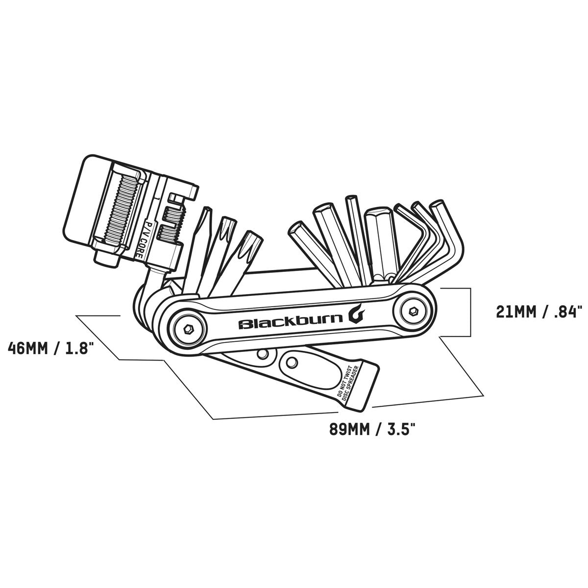 Blackburn Miniverktyg M.Kb 18 Funk