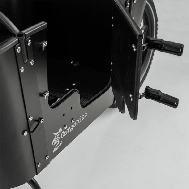 Cargobike Lådcykel Long Lite Svart