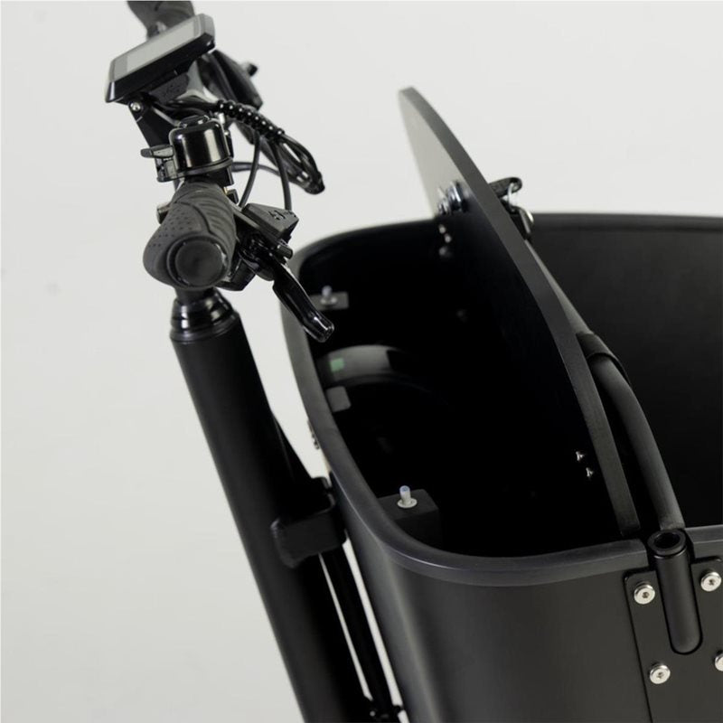 Cargobike Lådcykel Long Lite Svart