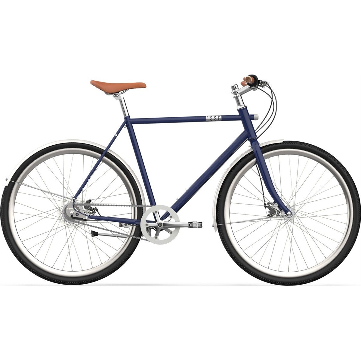 Cityhybrid 1886 Agile Diamond Navy Blue 28"