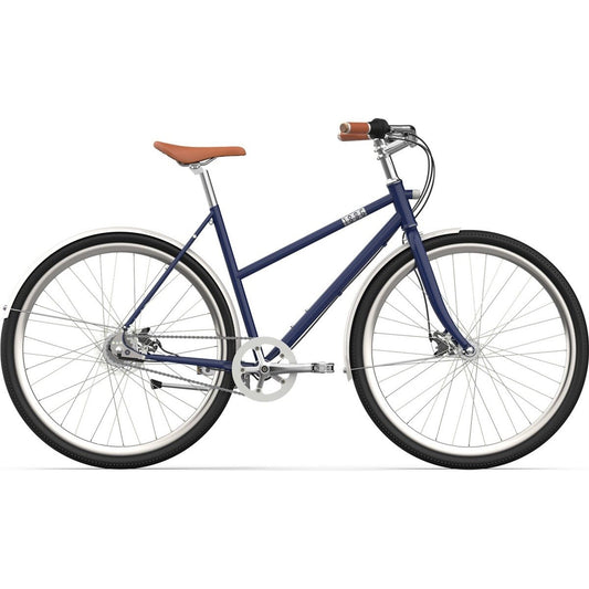 Cityhybrid 1886 Agile Step-Through Navy Blue 28"
