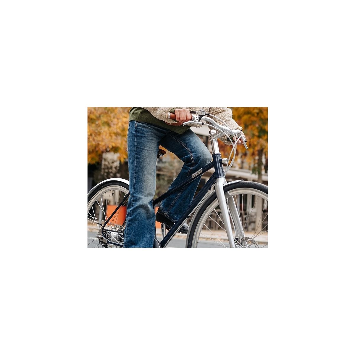 Cityhybrid 1886 Elegant Step-Through British Green 28"