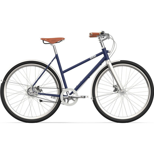 Cityhybrid 1886 Elegant Step-Through Navy Blue 28"
