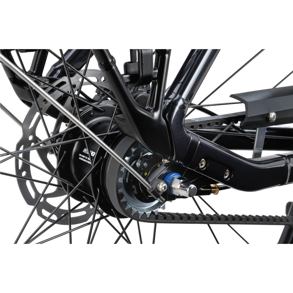 Cityhybrid Batavus Senz Exclusive Dam Volcano Black