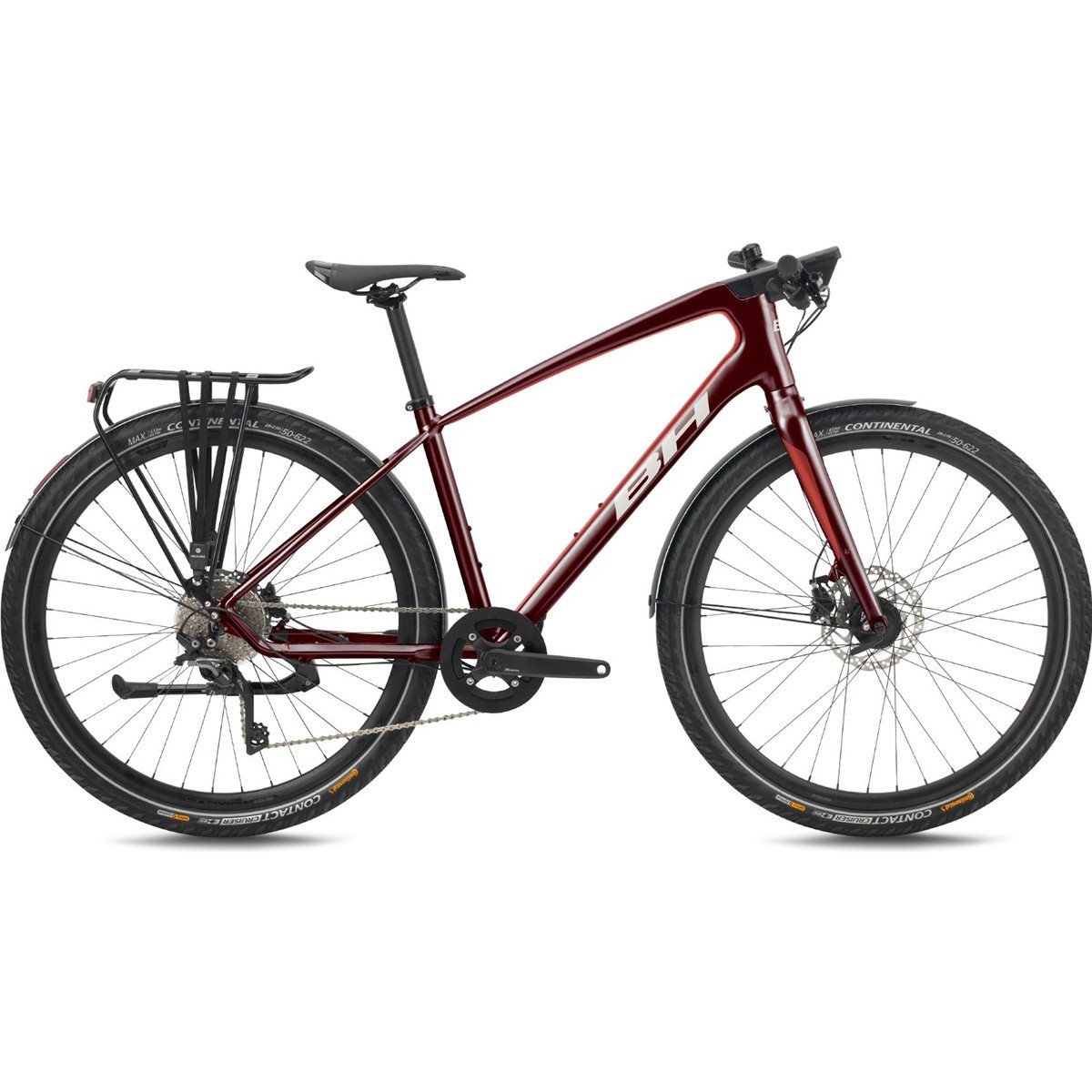 Cityhybrid BH Oxford Dark Red/Copper/Copper