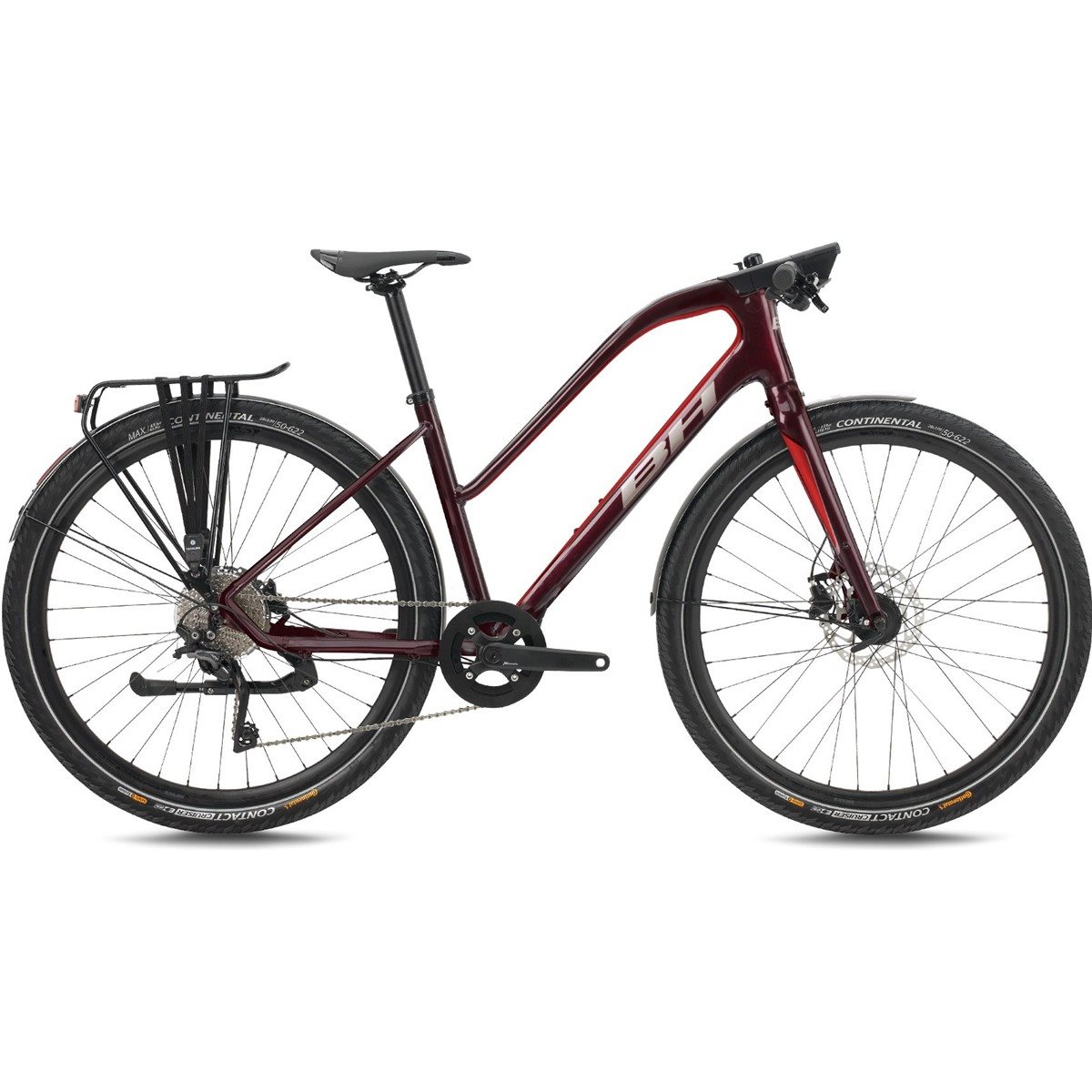Cityhybrid BH Oxford Jet Dark Red/Copper/Copper