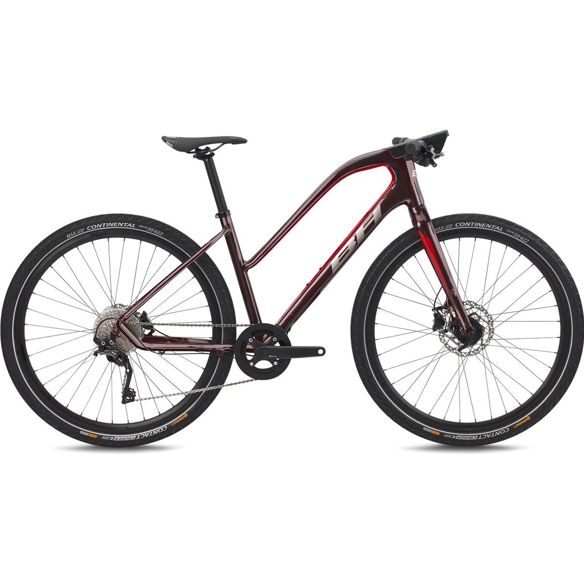 Cityhybrid BH Silvertip Jet Dark Red/Copper/Copper
