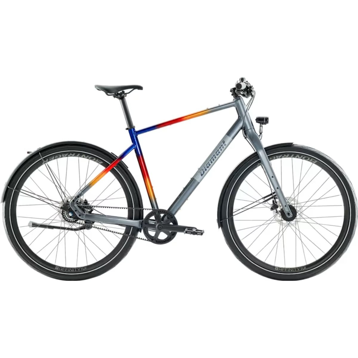 Cityhybrid Diamant 141 Magnetitgrau