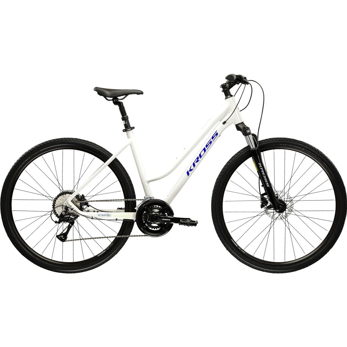 Cityhybrid Kross Evado 4.0 W Grey/Navy Blue