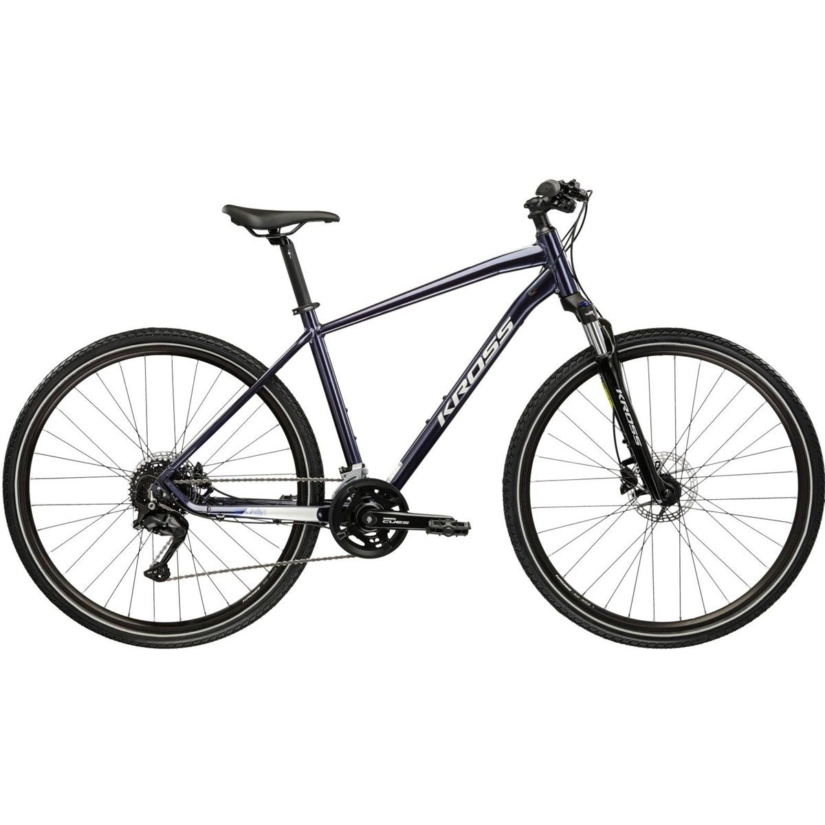 Cityhybrid Kross Evado 5.0 M Navy Blue/Silver