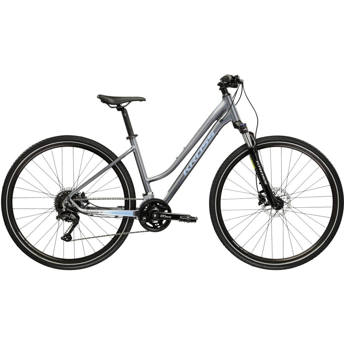 Cityhybrid Kross Evado 5.0 W Grey/Blue