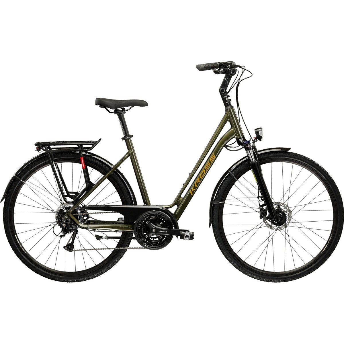 Cityhybrid Kross Sentio 4.0 Green/Khaki