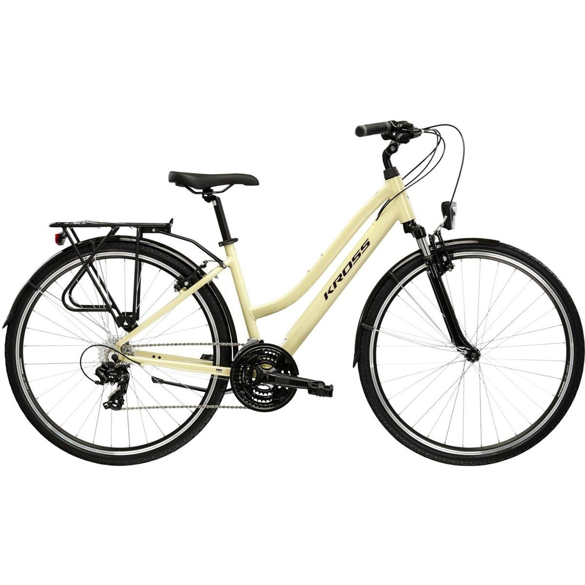 Cityhybrid Kross Trans 1.0 W Beige/Purple