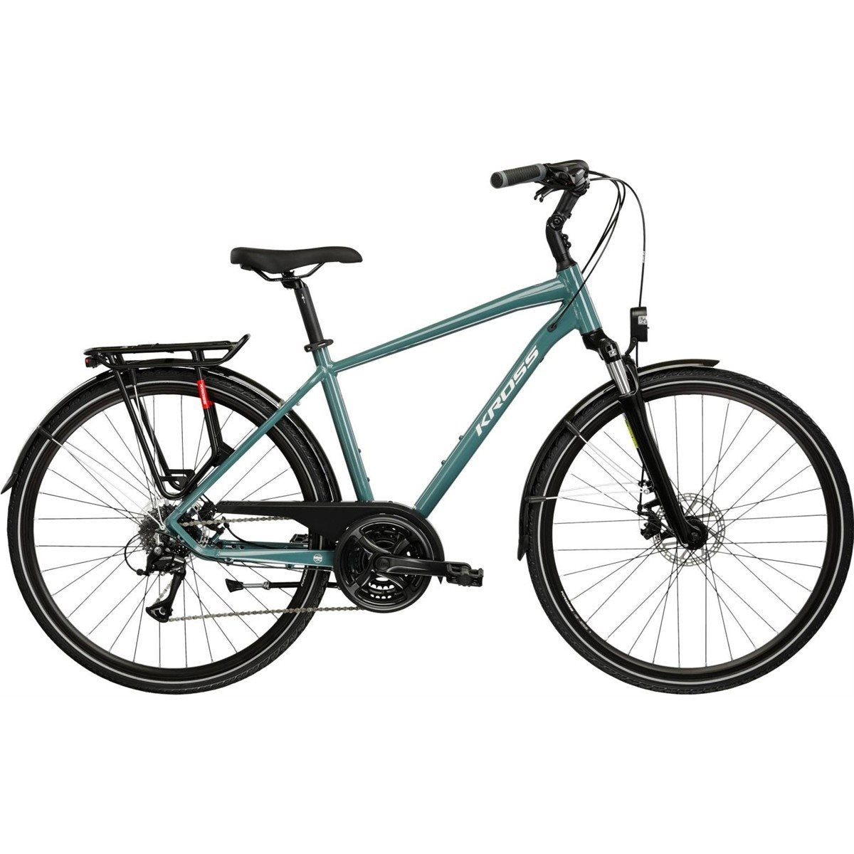 Cityhybrid Kross Trans 3.0 M Green/Silver