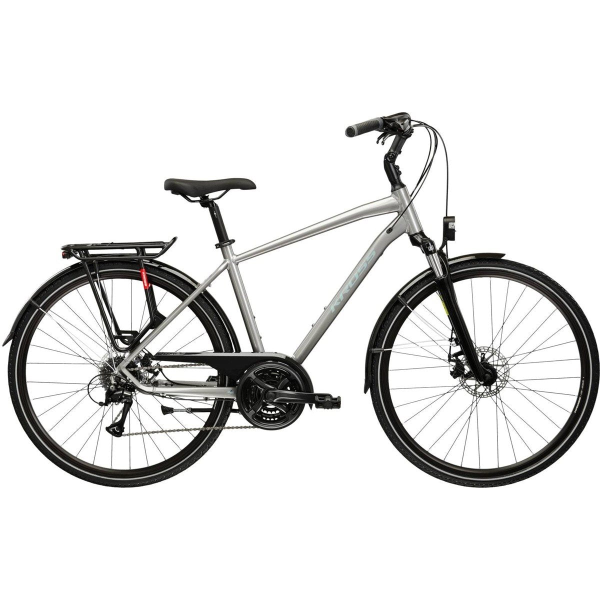 Cityhybrid Kross Trans 3.0 M Silver/Sky Blue