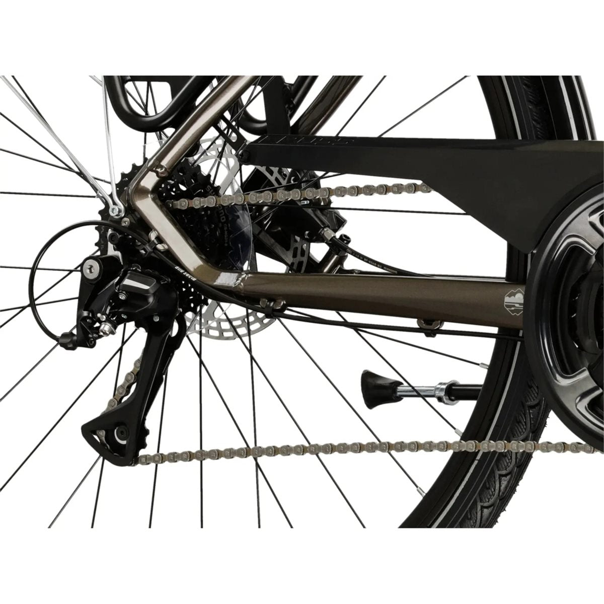 Cityhybrid Kross Trans 4.0 M Brown/Silver