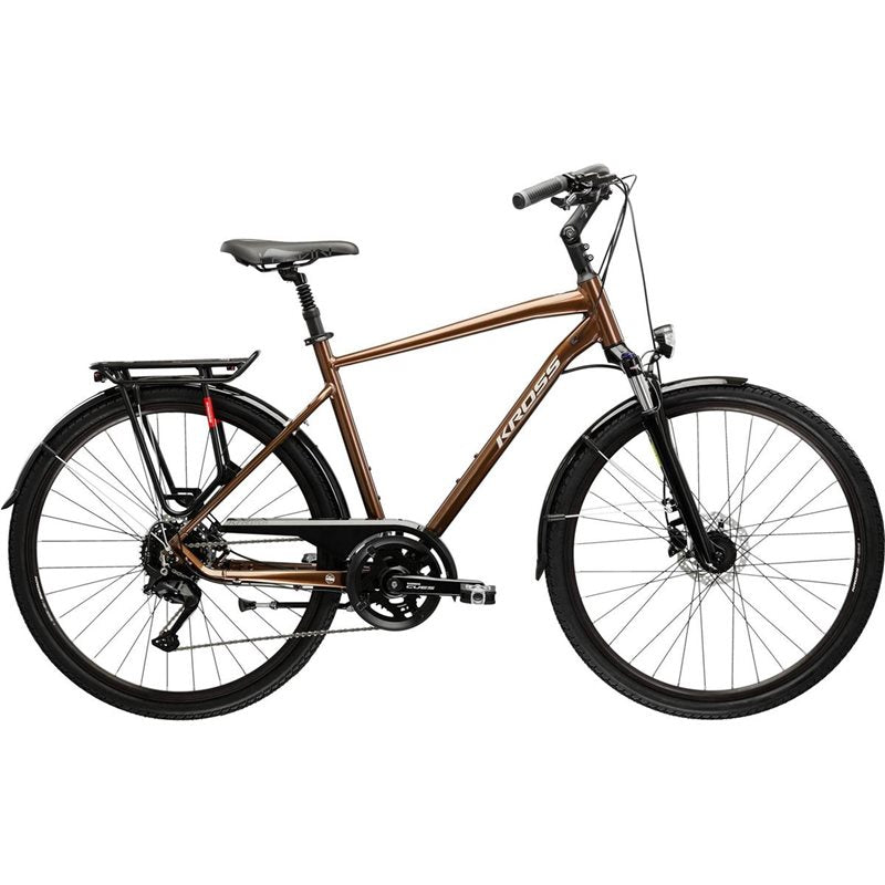 Cityhybrid Kross Trans 5.0 Brown/Silver