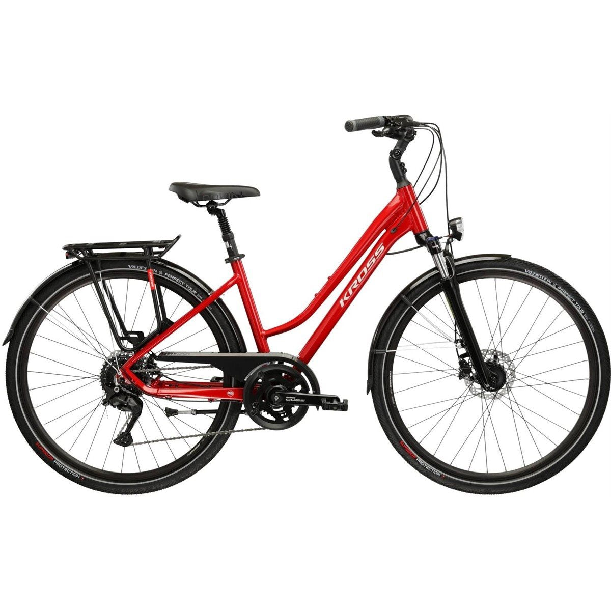 Cityhybrid Kross Trans 5.0 W Red/Silver