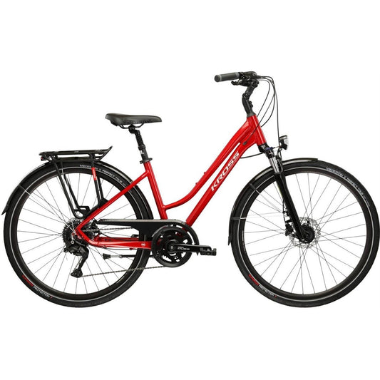 Cityhybrid Kross Trans 5.0 W Red/Silver