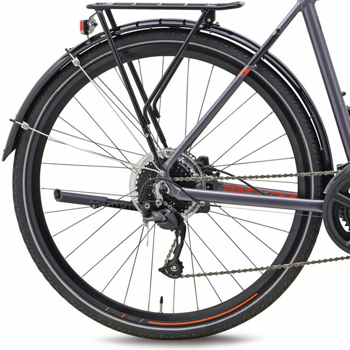 Cityhybrid Monty Rock High Silver/Orange
