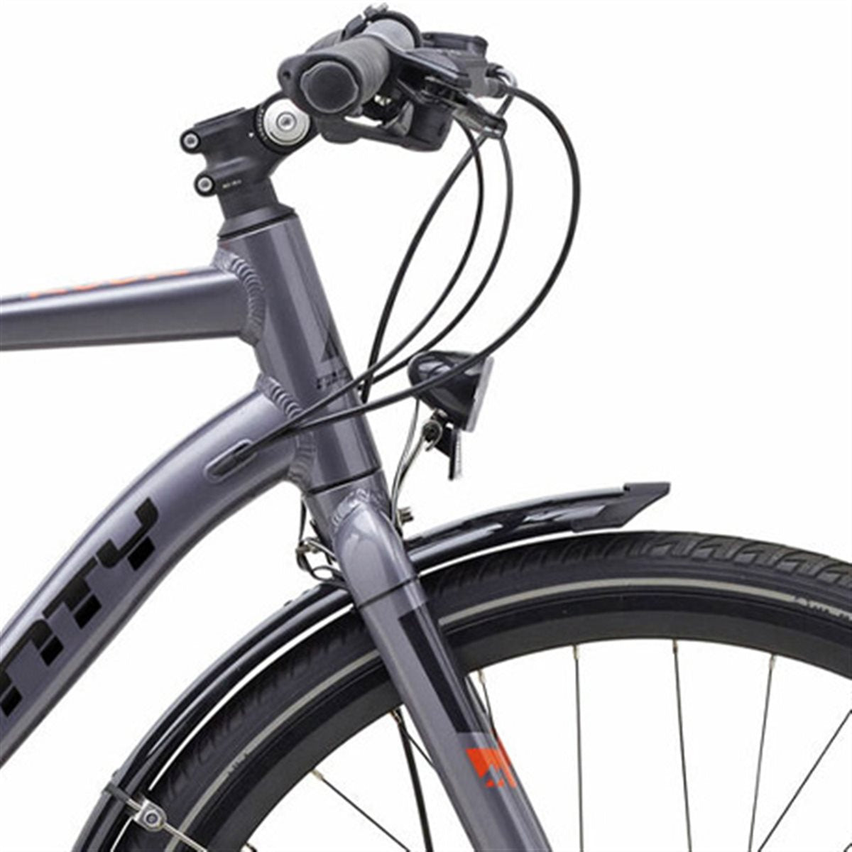 Cityhybrid Monty Rock High Silver/Orange