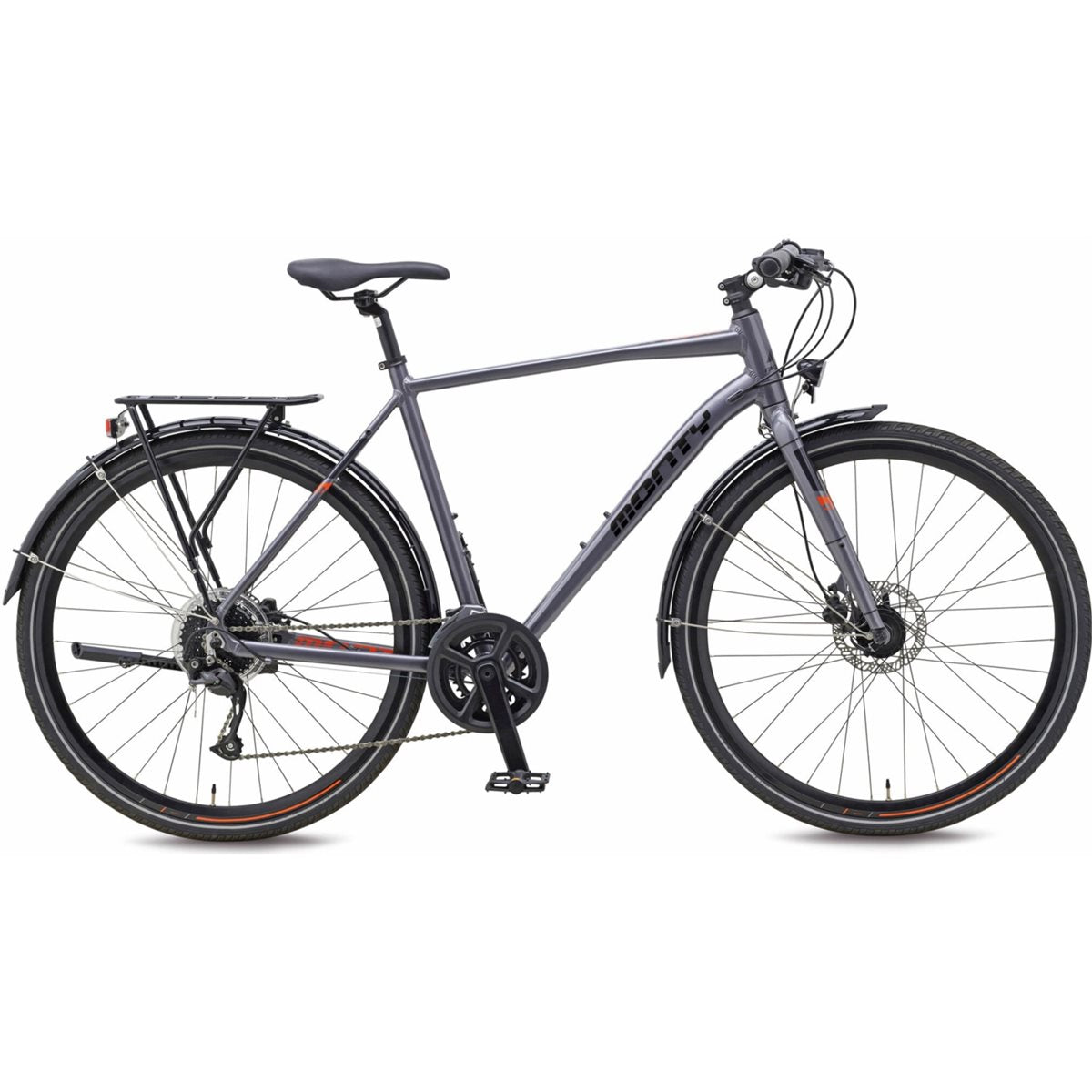 Cityhybrid Monty Rock High Silver/Orange