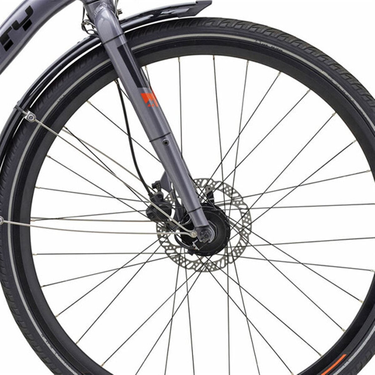 Cityhybrid Monty Rock High Silver/Orange
