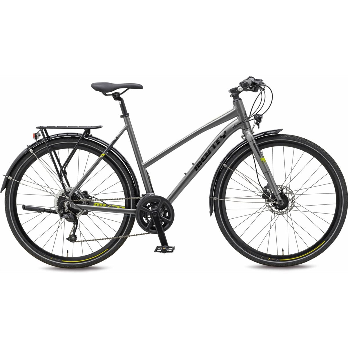 Cityhybrid Monty Rock Mid Silver/Silver/Yellow