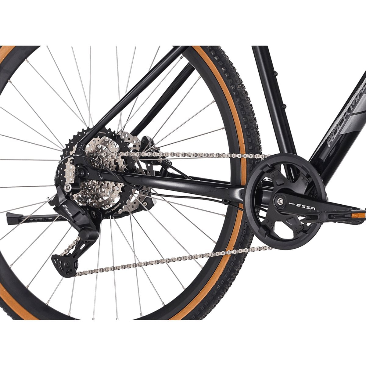Cityhybrid MTB Rock Machine Rokk SL Matte Black