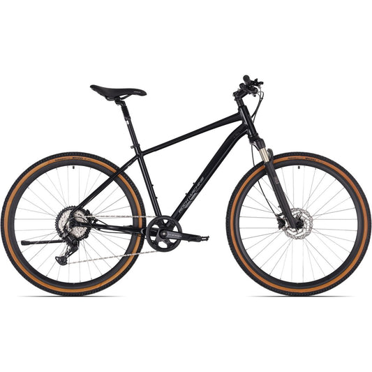 Cityhybrid MTB Rock Machine Rokk SL Matte Black