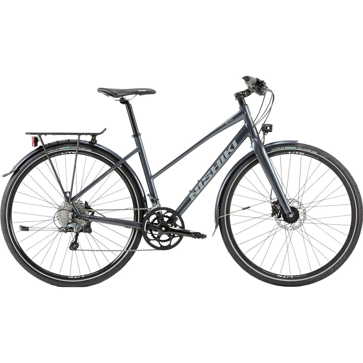 Cityhybrid Nishiki City 600 Dam grey